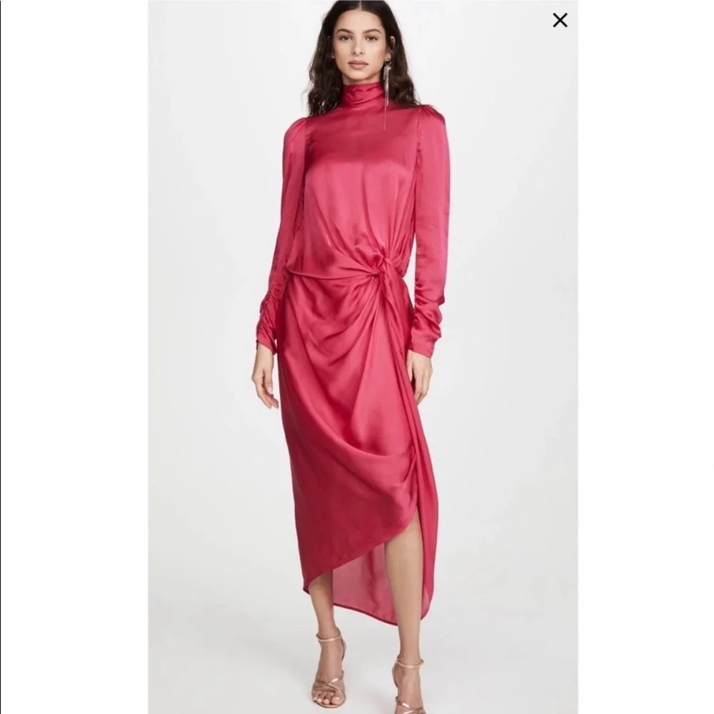 Zimmermann drape dress, size 1 worn x1 - Picture 1 of 11
